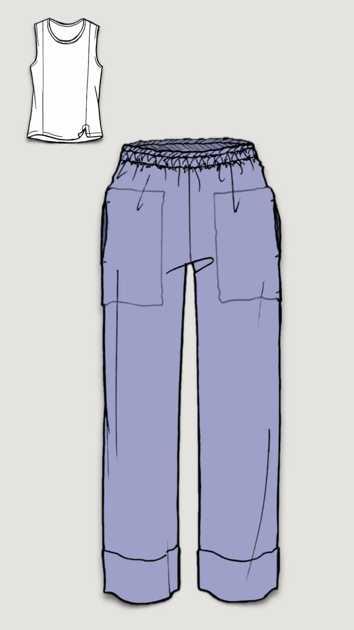PANTS ~ STYLE #1685-F - Image 3