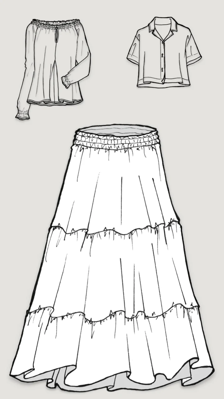 SKIRT ~ STYLE #1688 - Image 2